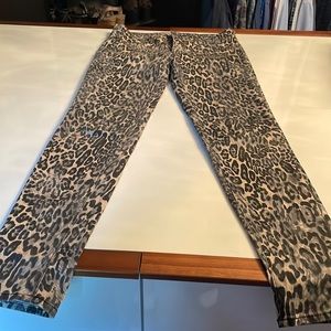 J brand snow leapard leggings/jeans !